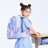 Jetti Jr Ergonomic School Bag Flex - Kitty in Clouds