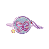 Fun Time 圓形斜揹袋 - Sparkling Butterfly
