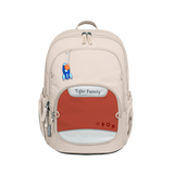 Jetti Ergonomic School Bag Flex - Beige Rust