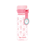 Tiger Family Water Bottle - Pink