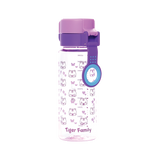 Tiger Family Water Bottle - Purple