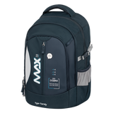 Max 2.0 超輕量護脊書包 Flex - Double Navy