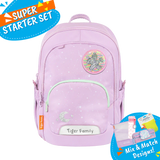 Badged - [Super Starter Set] Jazzy Ergonomic School Bag Flex - Miracle