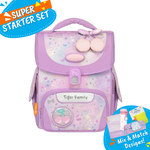 Badged - [Super Starter Set] Jolly Ergonomic School Bag Pro 2S - Totally Cherry