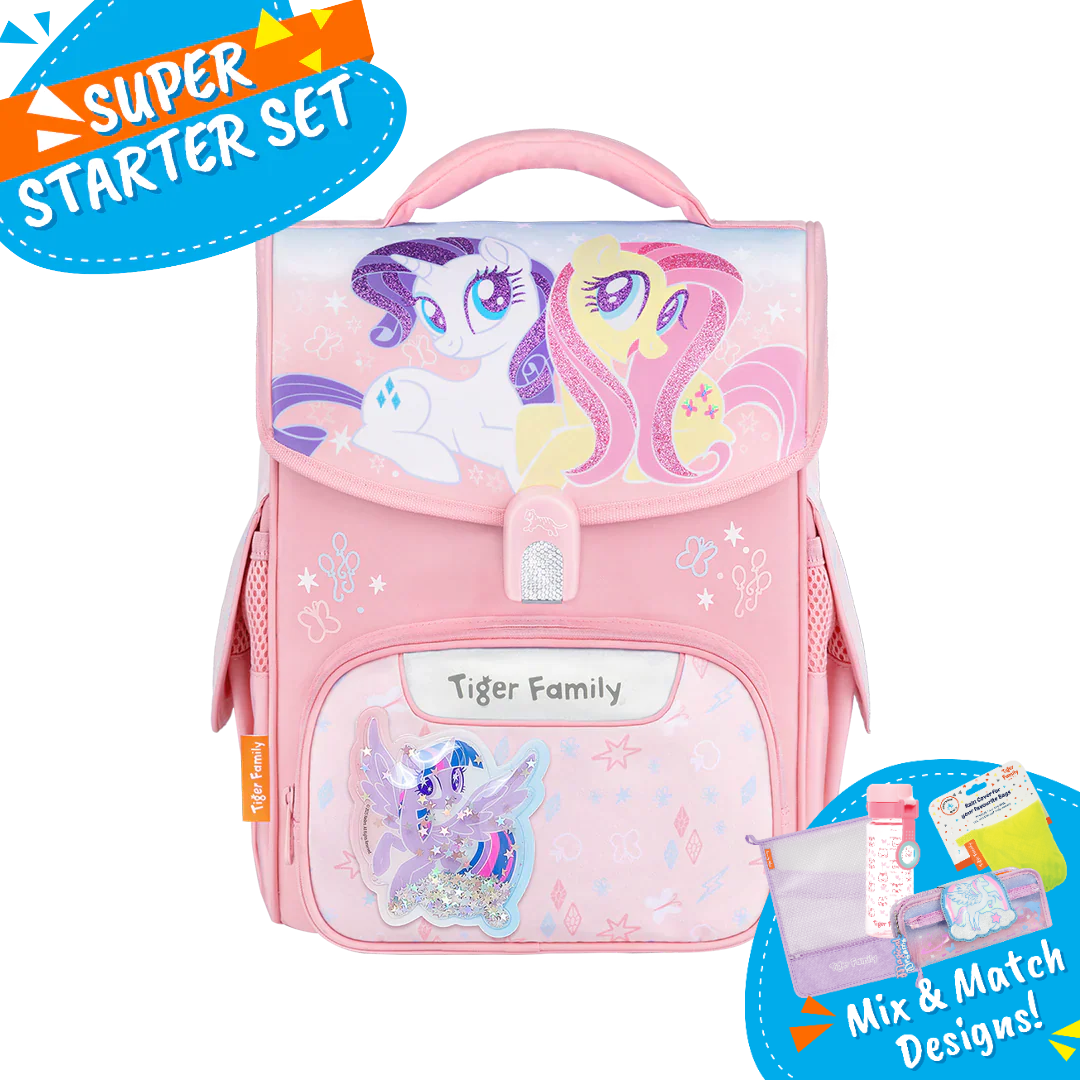 Badged - [Super Starter Set] Jolly Ergonomic School Bag Pro 2S - Stay Sweet