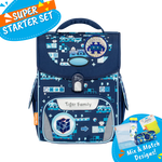 Badged - [Super Starter Set] Jolly Ergonomic School Bag Pro 2S - Iceman Wonders