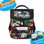 Badged - [Super Starter Set] Jolly Ergonomic School Bag Pro 2S - Speed Round