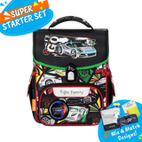Badged - [Super Starter Set] Jolly Ergonomic School Bag Pro 2S - Speed Round